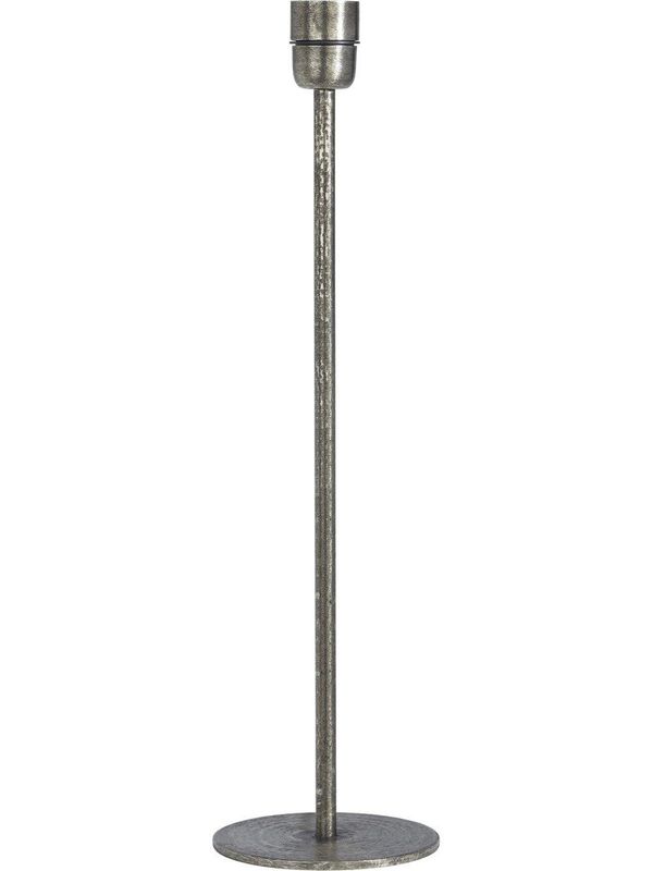 PR Home Base Lampfot Beaten silver 55cm