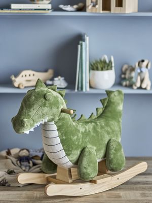 Arnie Gungleksak, krokodil Grön Polyester L70 cm Bloomingville Mini