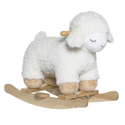 Laasrith Gungleksak, får Vit Polyester L65 cm Bloomingville Mini