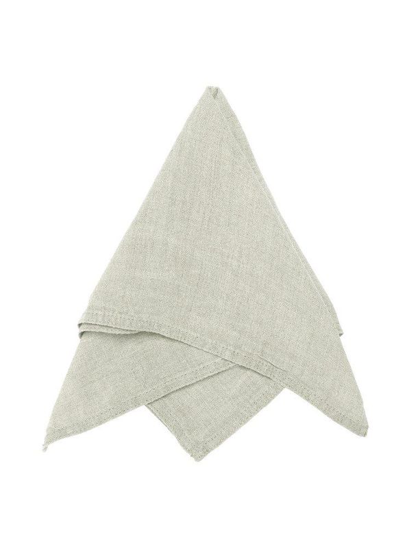 Svanefors Julie Servett Lin/Vit 45x45 cm