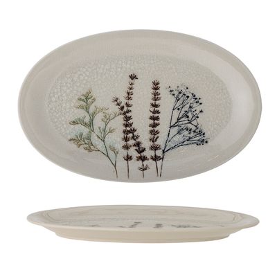 Serveringsfat Natur Stengods Bea | Bloomingville