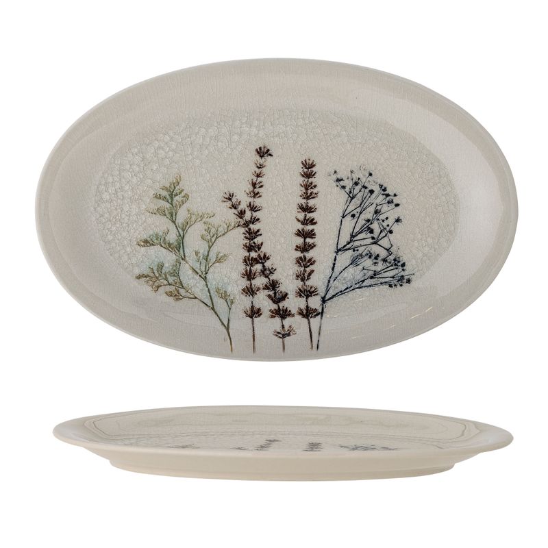 Serveringsfat Natur Stengods Bea | Bloomingville