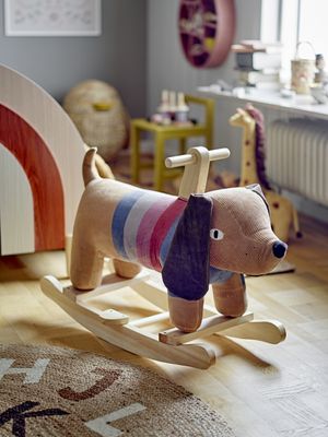 Bloomingville Dinne Matta, Brun, Jute Ø130 cm