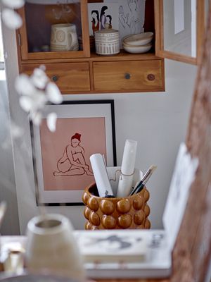 Vas Brun Stengods Jona | Bloomingville