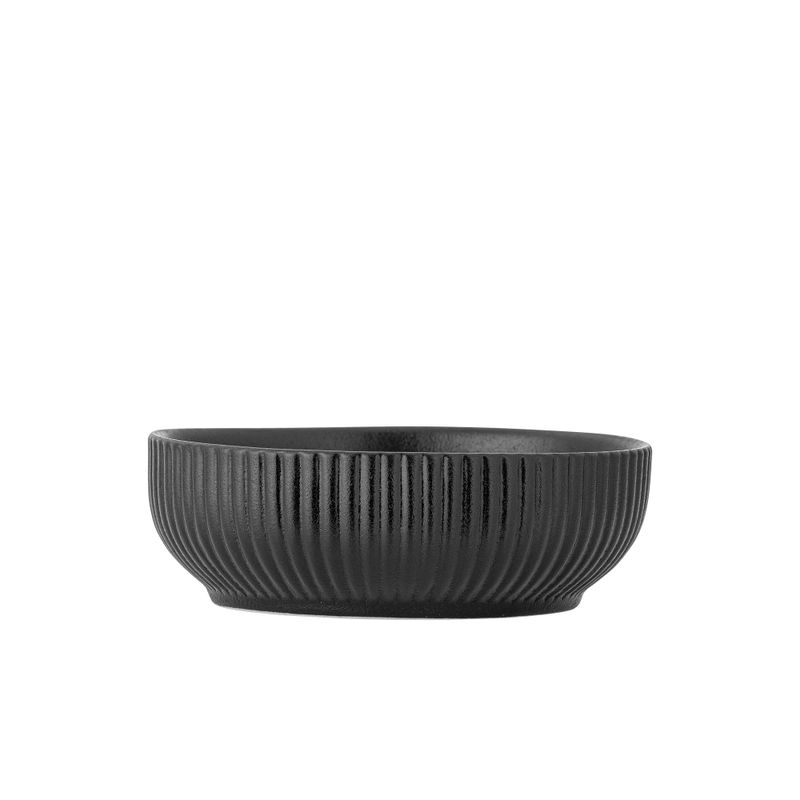 Skål Svart Stengods Neri | Bloomingville