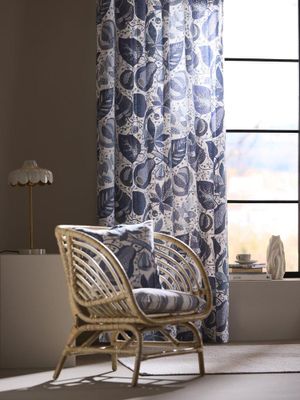 Svanefors A&E Gardin 2-pack Denim 145x250 cm