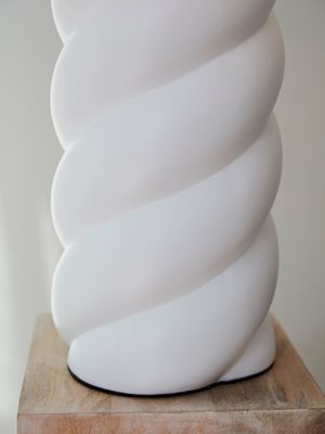 Spin Lampfot Vit 41cm | PR Home
