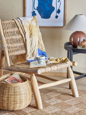 Fåtölj Natur Teak Ruthy | Bloomingville
