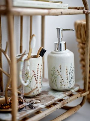 Tvålpumpsset Natur Stengods Bea Set om 2 | Bloomingville