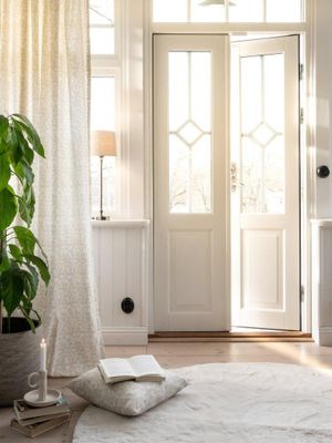 Svanefors De Mina Gardin 2-pack Beige 140x280 cm