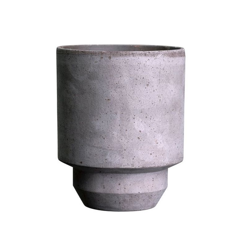 Bergs Potter Hoff RAW Kruka Ø25 cm Grå
