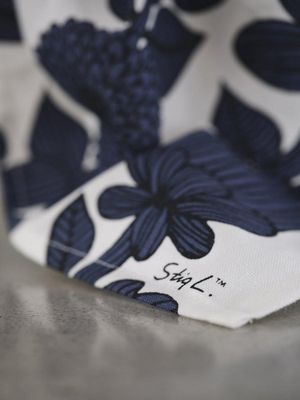 Svanefors Aster Kökshandduk Blå 50x70 cm