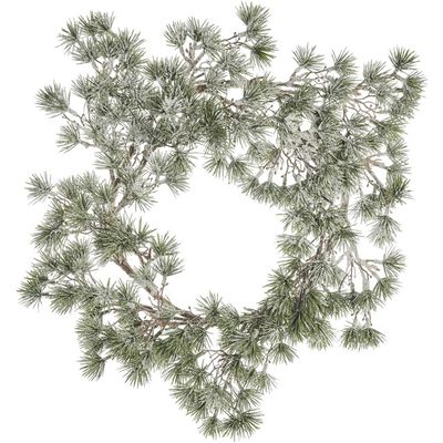 Lene Bjerre Vintia LED Krans H10 cm Grön/Offwhite Ø45 cm