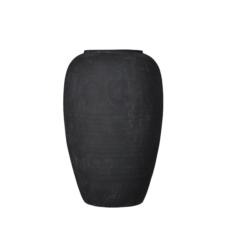 Catia Vas Svart Keramik H55 cm Lene Bjerre