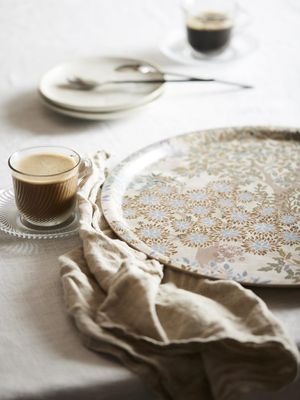 Aran Bricka Beige 38cm | Svanefors