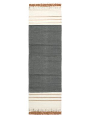 Svanefors Jackie Matta Asfalt 70x240 cm