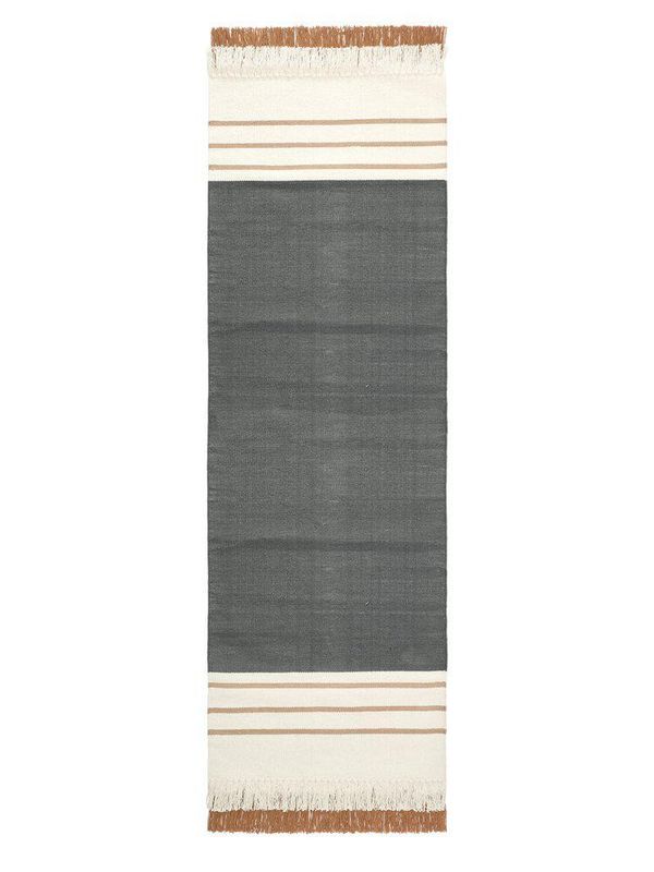 Svanefors Jackie Matta Asfalt 70x240 cm