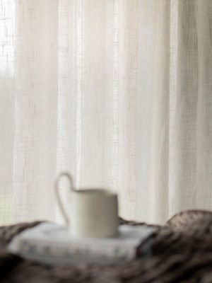 Svanefors Ana Gardin 2-pack Natur 140x280 cm