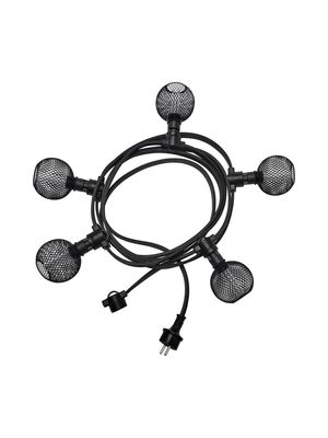 Grid LED pkt E14 5x Ljuskällor 4.2m Svart | PR Home