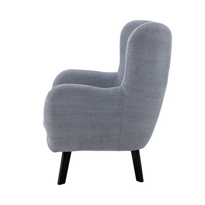 Fåtölj Blå Bomull | Bloomingville Creative