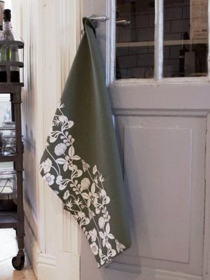 Svanefors De Mina Kökshandduk Mossa 50x70 cm