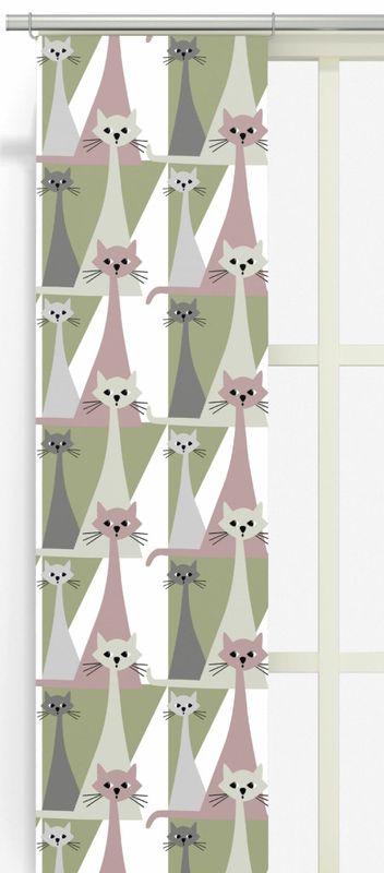 Kitty rosa panellängd 2 pack Arvidssons Textil
