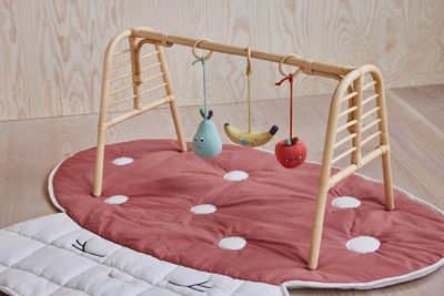 Mjukisdjur Gul / Röd / Grön Oeko Tex Bomull. Återvunnen polyesterfyllning OYOY MINI