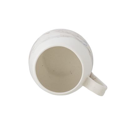 Bloomingville Lyre Kopp, Brun, Stengods Ø8xH8 cm, Set om 4