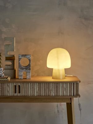 Paddy Bordslampa Grön Glas Ø20 cm Bloomingville