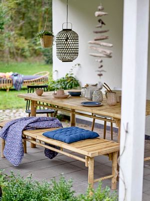 Bänk Natur Bambu Sole | Bloomingville