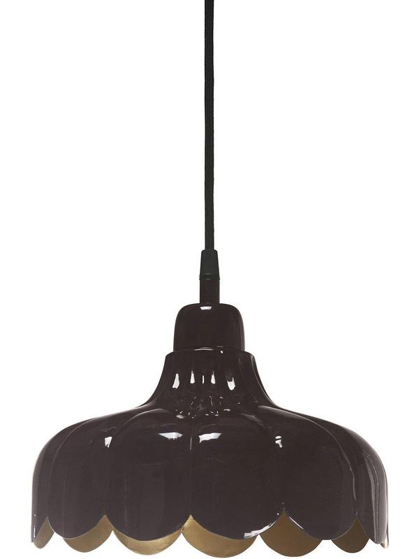 PR Home Wells tak/fönsterlam Brun/guld 24cm