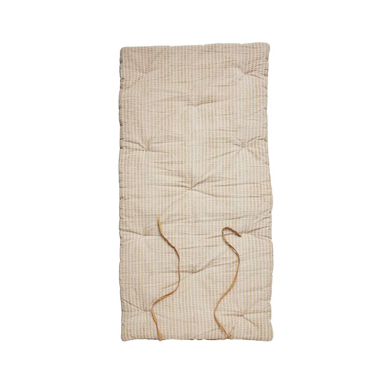 Madrass/Dyna Ivenne Ockra /Linne 100% Bomull/Polyfiber Lene Bjerre