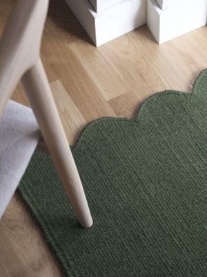 Svanefors Fia Ullmatta Mossa 70x140 cm