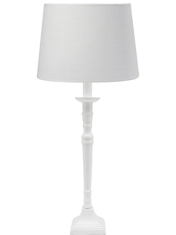 PR Home Salong Bordslampa med lampskärm 55 cm Vit