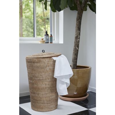 Lene Bjerre Eloise Duschdraperi Mörklinne Polyester