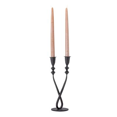 Ljusstake Svart Metall | Bloomingville Creative