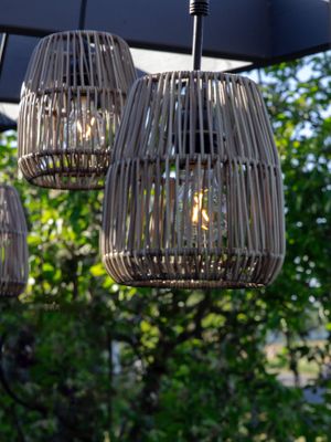 PR Home Flex Outdoor Ljusslinga Inkl 5st 18 cm Saigon Grå