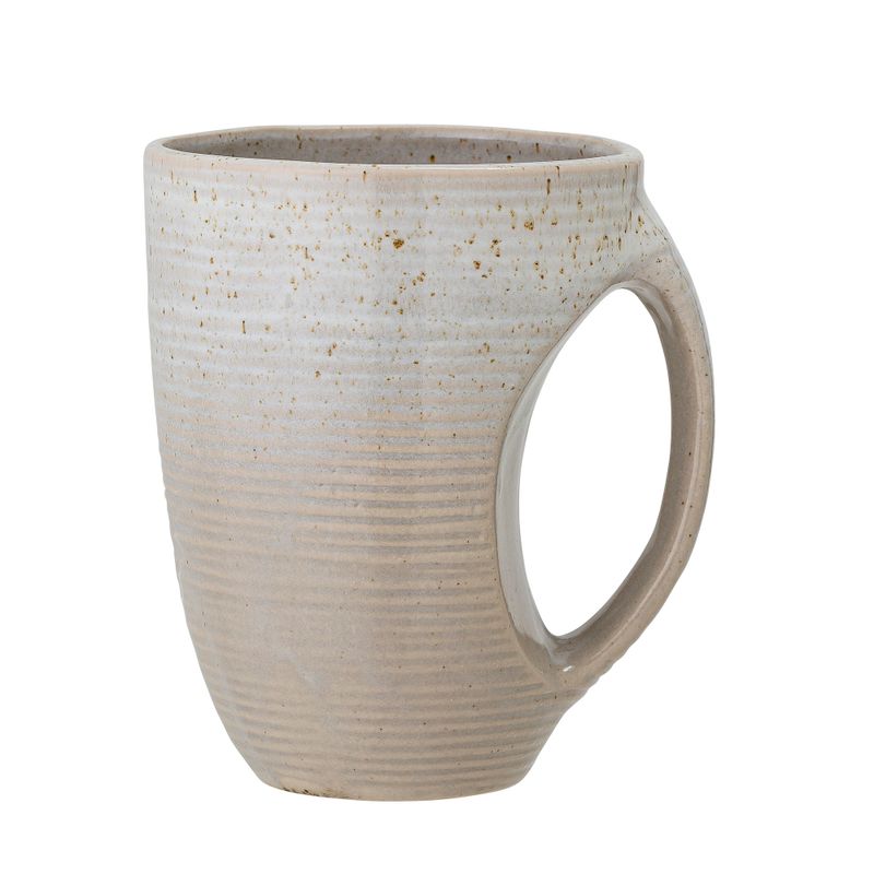 Mugg Grå Stengods Taupe | Bloomingville