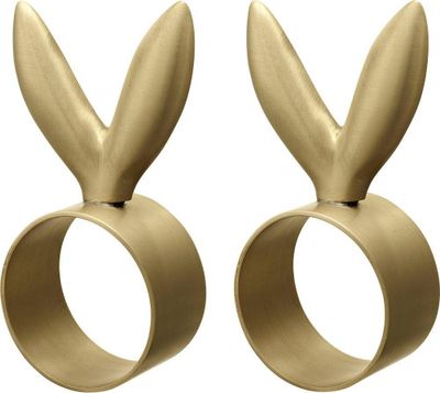 Svanefors Skutt Servettring 2-pack Mässing 5 cm