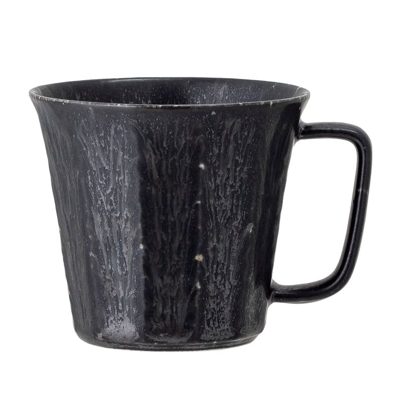 Mugg Svart Porslin Yoko Set om 4 | Bloomingville