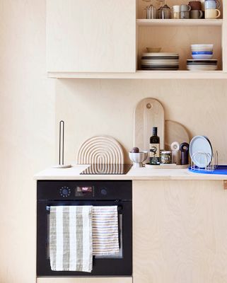 Hållare för hushållspapper Beige Marmor. Järn OYOY LIVING