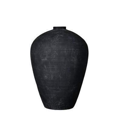 Lene Bjerre Catia Vas Svart Keramik H57 cm