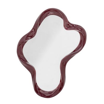 Violeta Väggspegel Röd Polyresin L47 cm Bloomingville