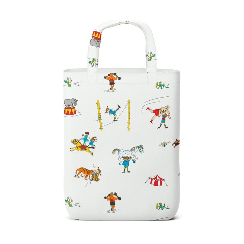 Pippi På Cirkus offwhite kasse Arvidssons Textil