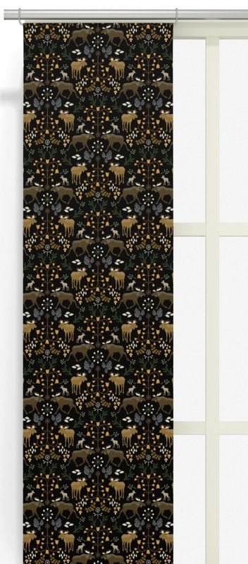 Skogens Konung svart panellängd 2 pack Arvidssons Textil