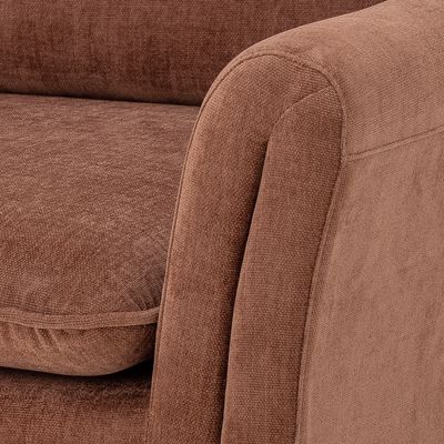 Fåtölj Brun Polyester Paseo | Bloomingville