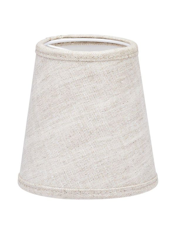 PR Home Queen Lampskärm Lin Natur/vit 10cm