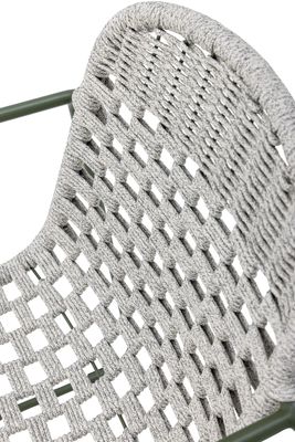 Bloomingville Calana Utomhus Matstol, Grön, Metall L56xH82xW61 cm