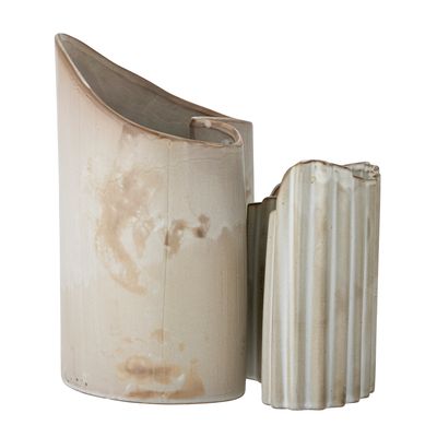 Vas Brun Stengods Henaj Set om 2 | Bloomingville