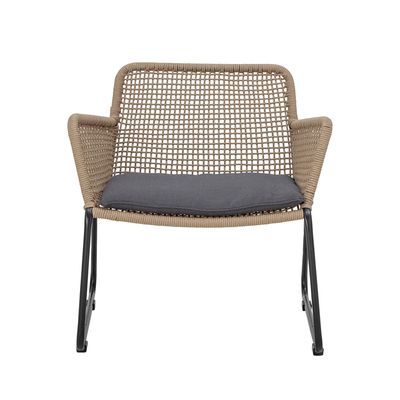 Fåtölj Brun Metall Mundo | Bloomingville